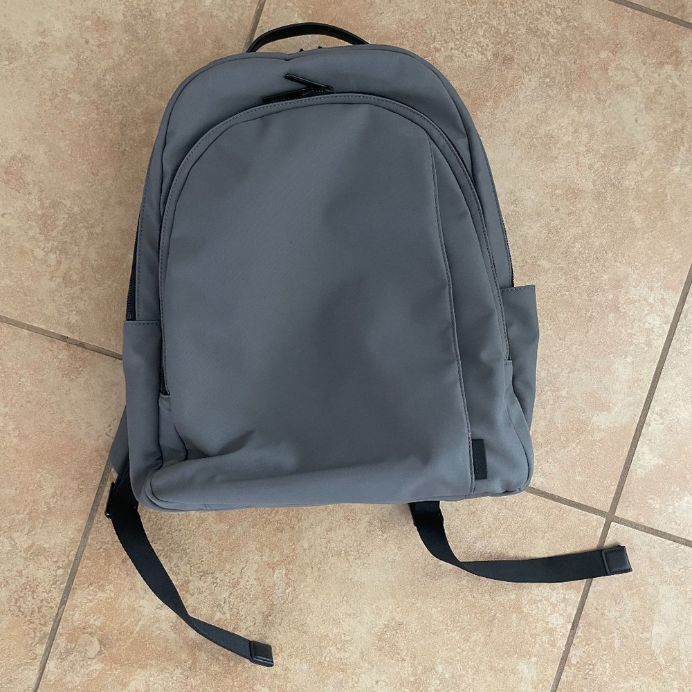 Asphalt Grey Nylon Travel-friendly Minimalist Backpack by Away